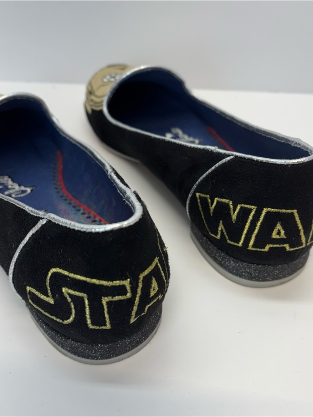 Disney Parks STAR WARS Irregular Choice C3PO Women's Loafer Shoes Size 6.5 - Picture 8 of 10